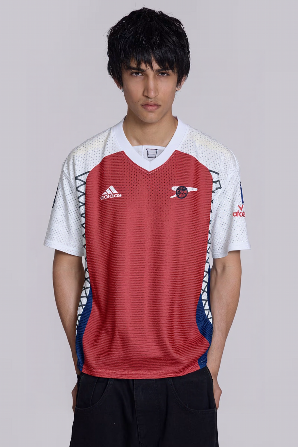 KLYXO Victory Red & White Mesh Jersey