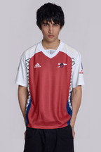 KLYXO Victory Red & White Mesh Jersey