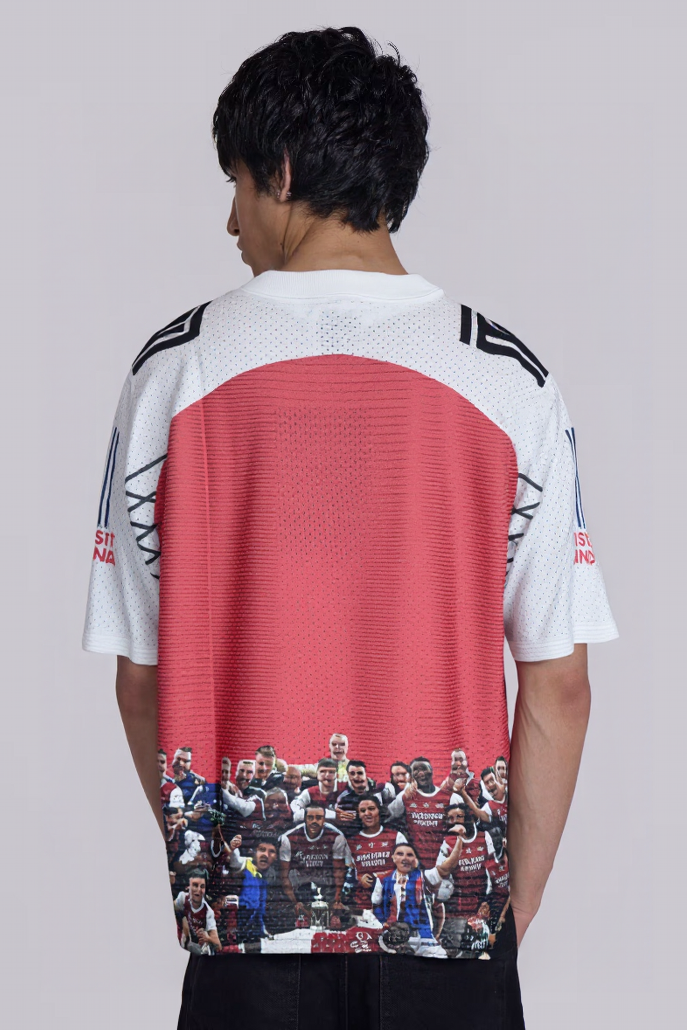 KLYXO Victory Red & White Mesh Jersey