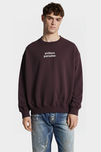 KLYXO Poison Paradise – Maroon Luxe Sweatshirt