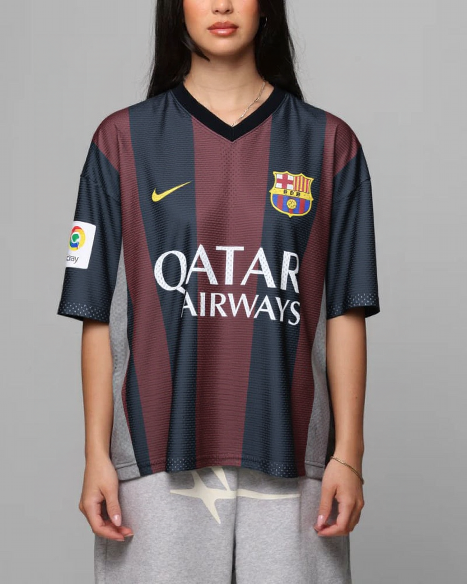 KLYXO FC Barcelona Victory Edition Jersey – Premium Mesh Fanwear