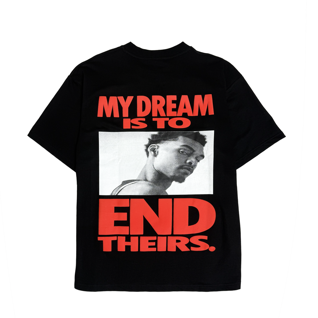 KLYXO “My Dream Is To End Theirs” Oversized Graphic T-Shirt – Gen Z Streetwear