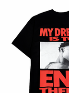 KLYXO “My Dream Is To End Theirs” Oversized Graphic T-Shirt – Gen Z Streetwear