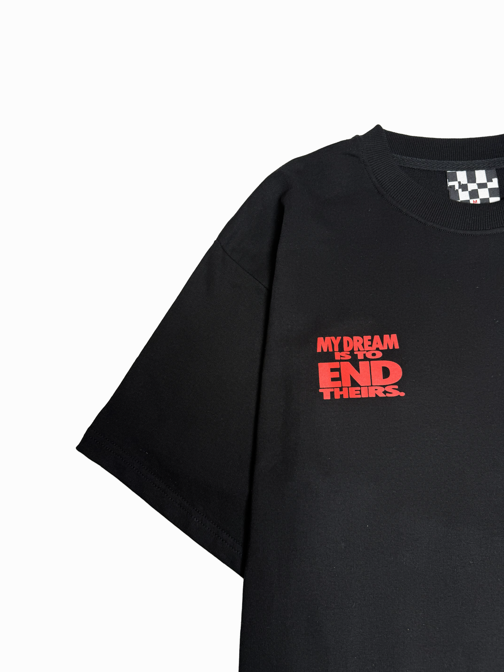 KLYXO “My Dream Is To End Theirs” Oversized Graphic T-Shirt – Gen Z Streetwear